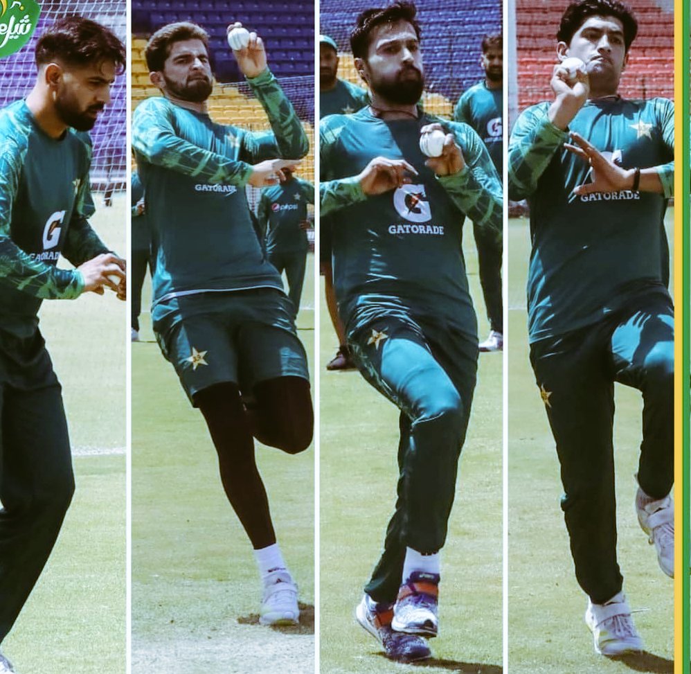 PAKISTAN'S PACE BATTERY⚡

#Cricket | #Pakistan | #HarisRauf | #ShaheenAfridi | #MohammadAmir | #NaseemShah | #T20WorldCup |