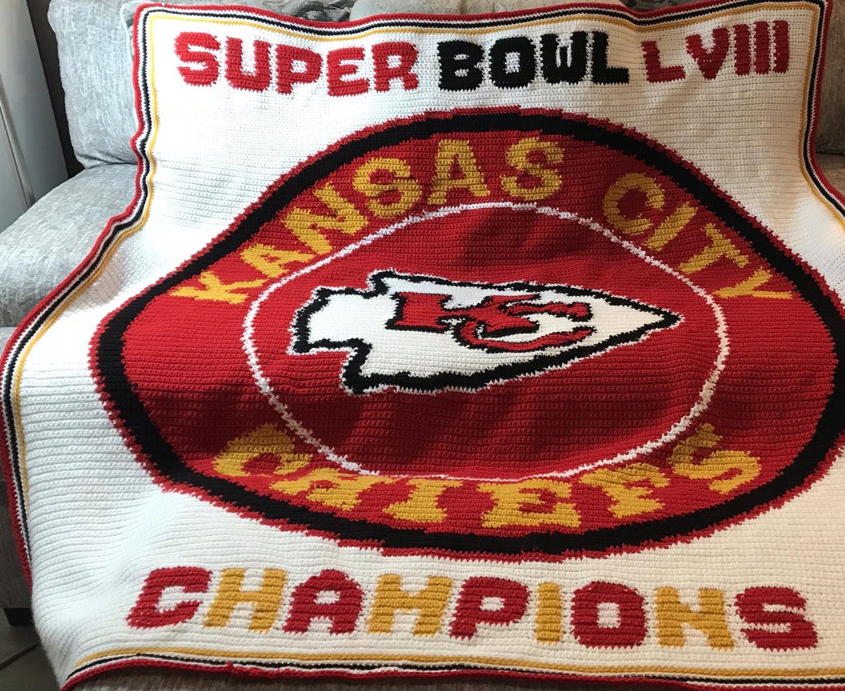 NickHotalling's tweet image. Support your local Cub Scouts and bid on this Chiefs Superbowl LVIII afghan before 5/11. Please bid today and repost!
32auctions.com/organizations/…
@Chiefs @ChiefsPR @ChiefsCheer @ChiefsFocus @PatrickMahomes @tkelce