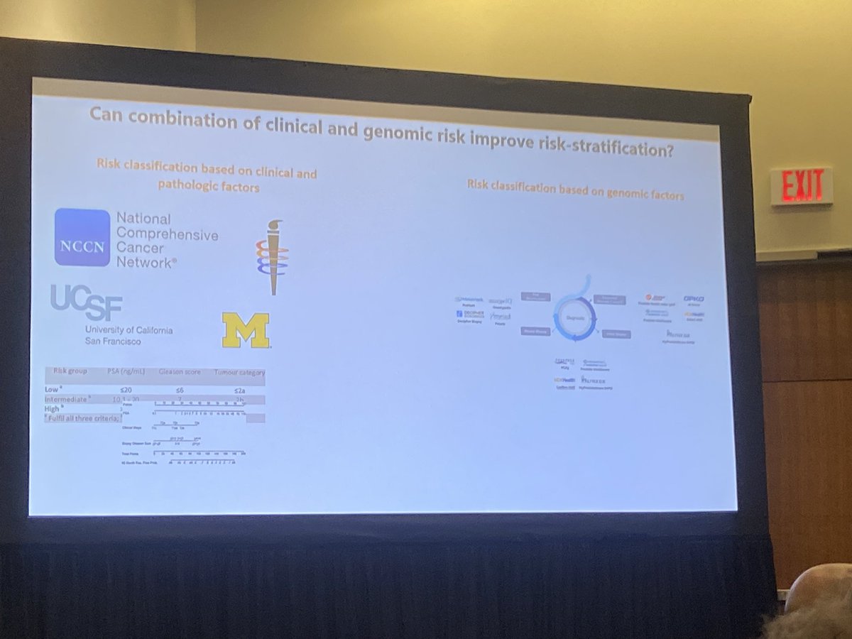 Integrating both clinicopathologic ( STARCAP) and genomic risk (@Decipher_VCYT) classifiers will be 🔑 for personalizing care for our #ProstateCancer pts #aua24 @theusinghal 👏 @MayoUrology @UMichUrology @AmerUrological @PCFnews @PCF_Science @MUSICUrology @wandering_gu