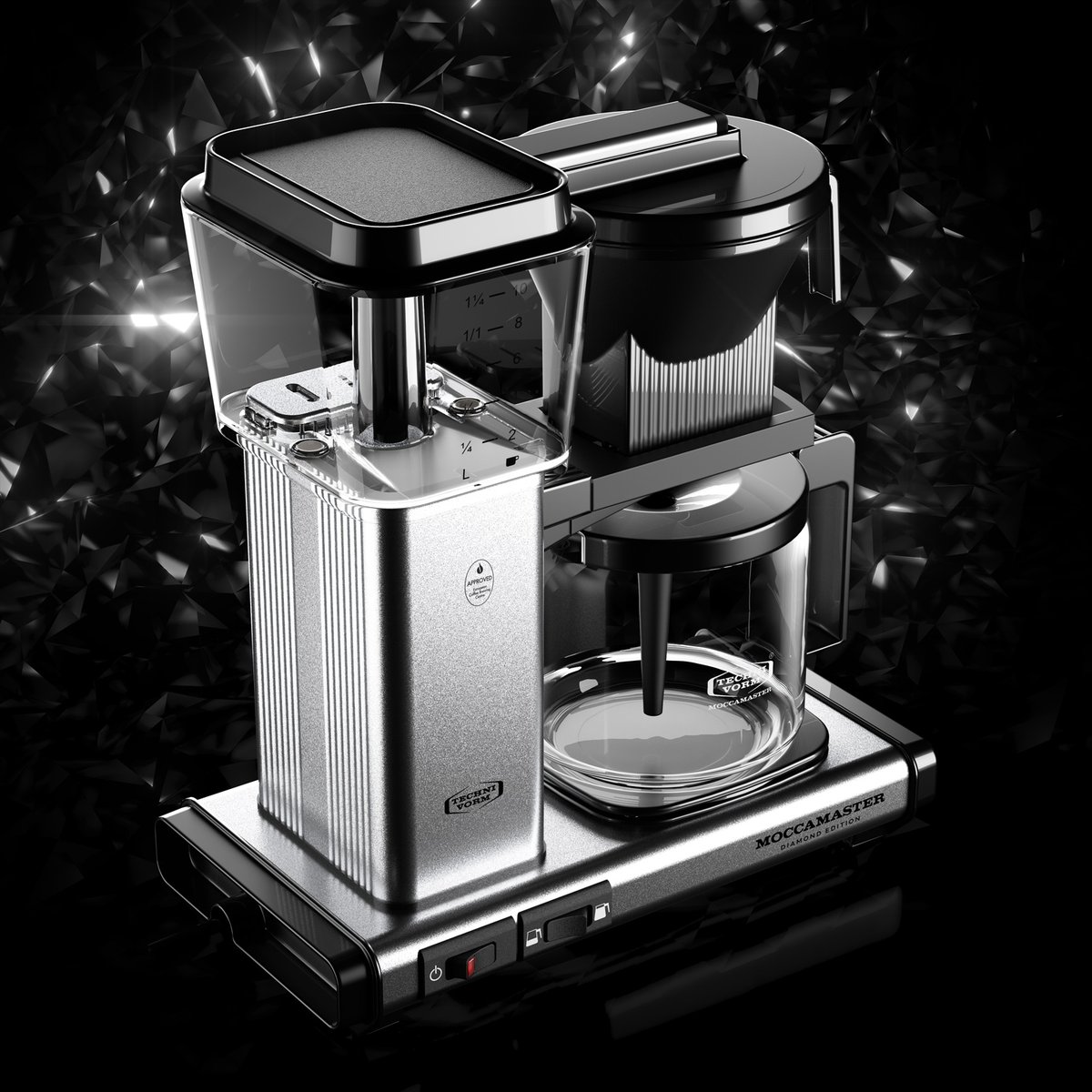 Style, elegance, and grace— let our exclusive Diamond Edition be the jewel of your kitchen! Now available in a limited quantity with a lifetime warranty. Visit moccamaster.com  #Diamonds #Technivorm60th #LimitedEdition