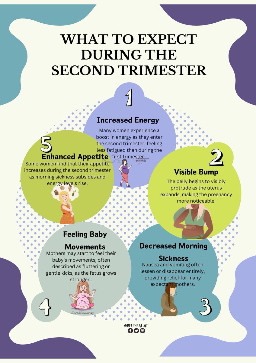 What to expect in the Second Trimester!
#secondtrimester #pregnancy