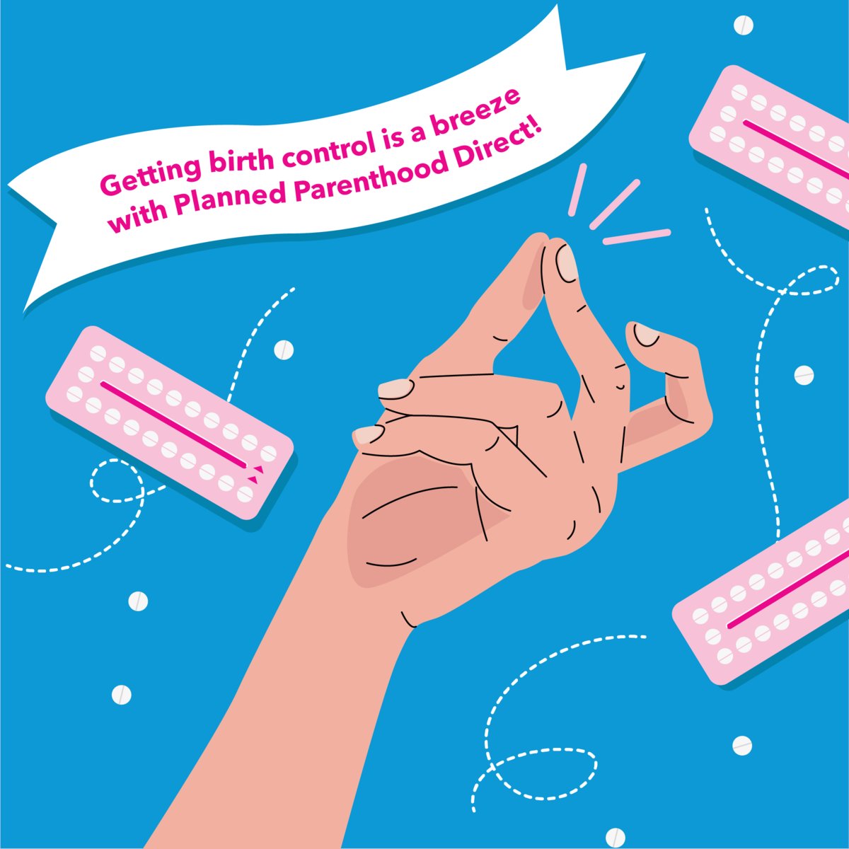 Life is busy enough as it is without the added hassle of having to go to a doctor’s office. Getting birth control should be simple, and with Planned Parenthood Direct it is! Link in bio to download! 📲