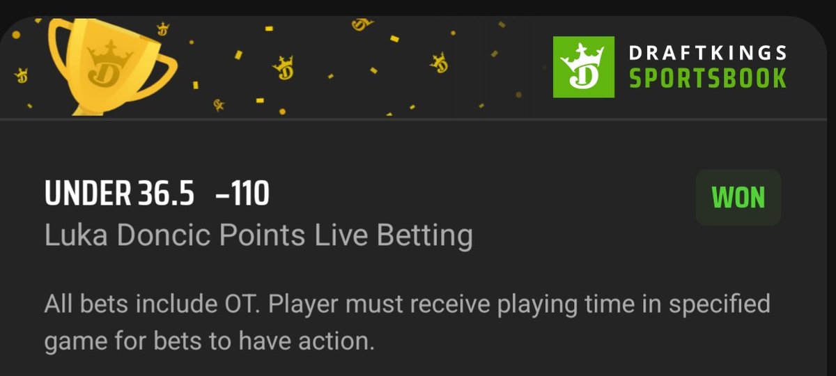 *Last Game*
#KyrieIrving & #LukaDoncic 
#ALTPoints 
#NBA 🏀
#NBAPlayoffs 
#DraftKings #Draftkingssportsbook 
#GamblingTwitter 
#GamblingX