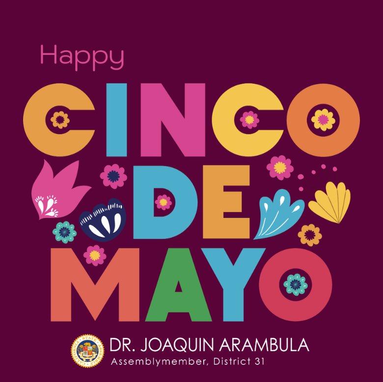 Happy Cinco de Mayo! This annual celebration is rooted in Mexico’s victory over France at the Battle of Puebla on May 5, 1862. The date has evolved into a spirited appreciation of the culture, contributions, and heritage of Mexico and the Mexican-American community. #CincoDeMayo