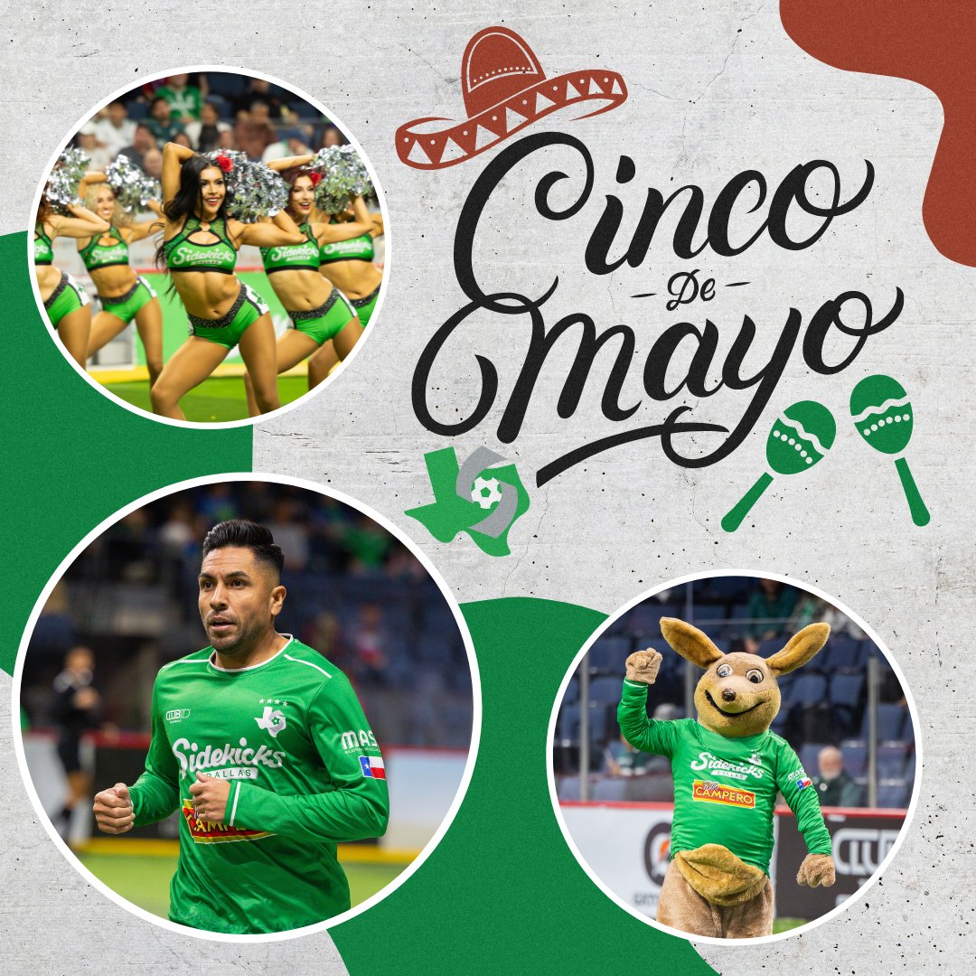 Feliz Cinco de Mayo, Sidekicks Nation! 🎉 Did you know? Cinco de Mayo commemorates the anniversary of Mexico's victory over the French Empire at the Battle of Puebla in 1862! #SidekicksRising