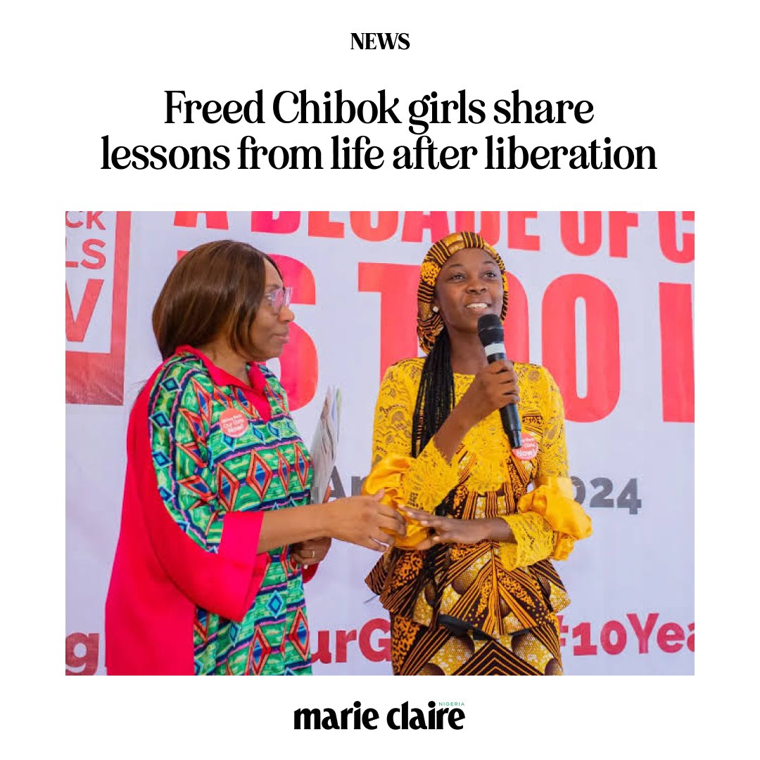 Although several of the girls have not been found to date, we can learn from the freed Chibok girls the importance of freedom and liberation.⁠
⁠
See more here: l8r.it/CzRS
⁠
#MarieClaireNigeria #ChibokGirls