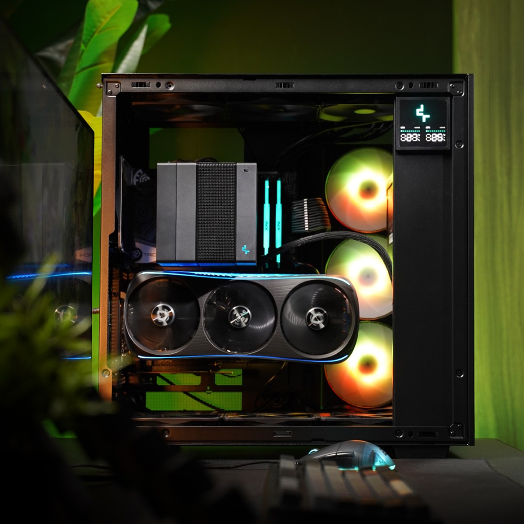 What are we booting up this weekend? 🎮 Case: MORPHEUS Air cooler: ASSASSIN IV 📷by Tech Dynamic #deepcool #morpheus #assassin #minecraft #airflow #pcbuilding #fps #gamingpc #gamerlife #esports #cpucooler #lga1700 #am4 #am5