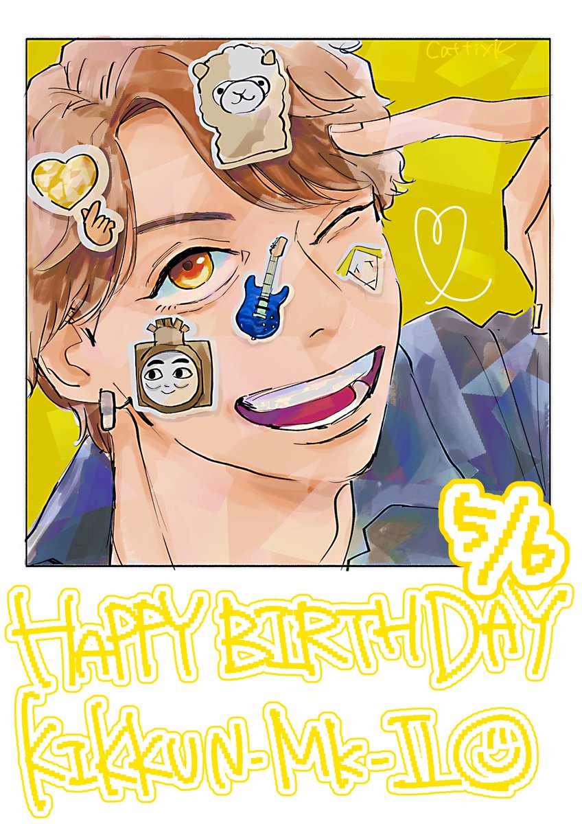 お誕生日おめでとうございます～!
#KIKKUN誕生祭2024
#MSSPアート 