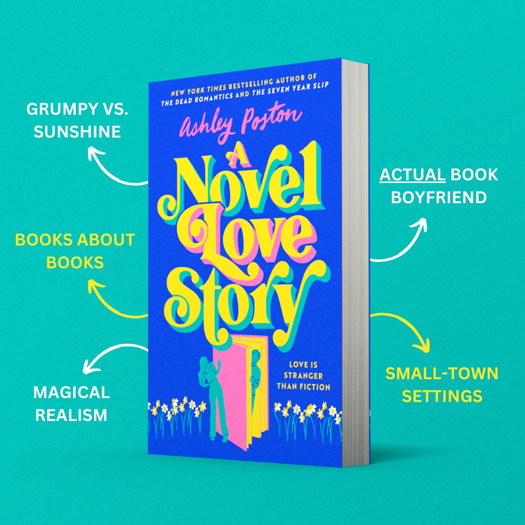 'This book is for the hopeless romantics, the book lovers, the fangirls' ⭐⭐⭐⭐⭐ Early readers are LOVING #ANovelLoveStory by @ashposton 💙 Out June 25th and available to pre-order now: ow.ly/wotr50RvOLB