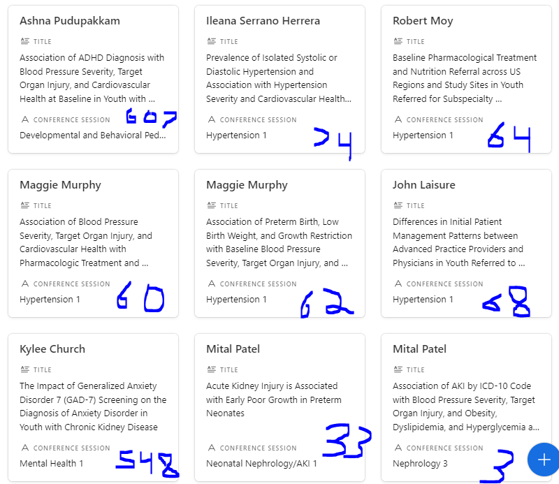 Another busy day for the #COACH_Catalyst team Please check out our 9 posters and support our stellar teammates this afternoon at #PAS2024 #ASPN24 5 posters in #HTN @PASMeeting #LearnerPI @SocPedResearch @AmerPedSociety @WakePeds #SUPERHERO_Registry @TexasChildrens