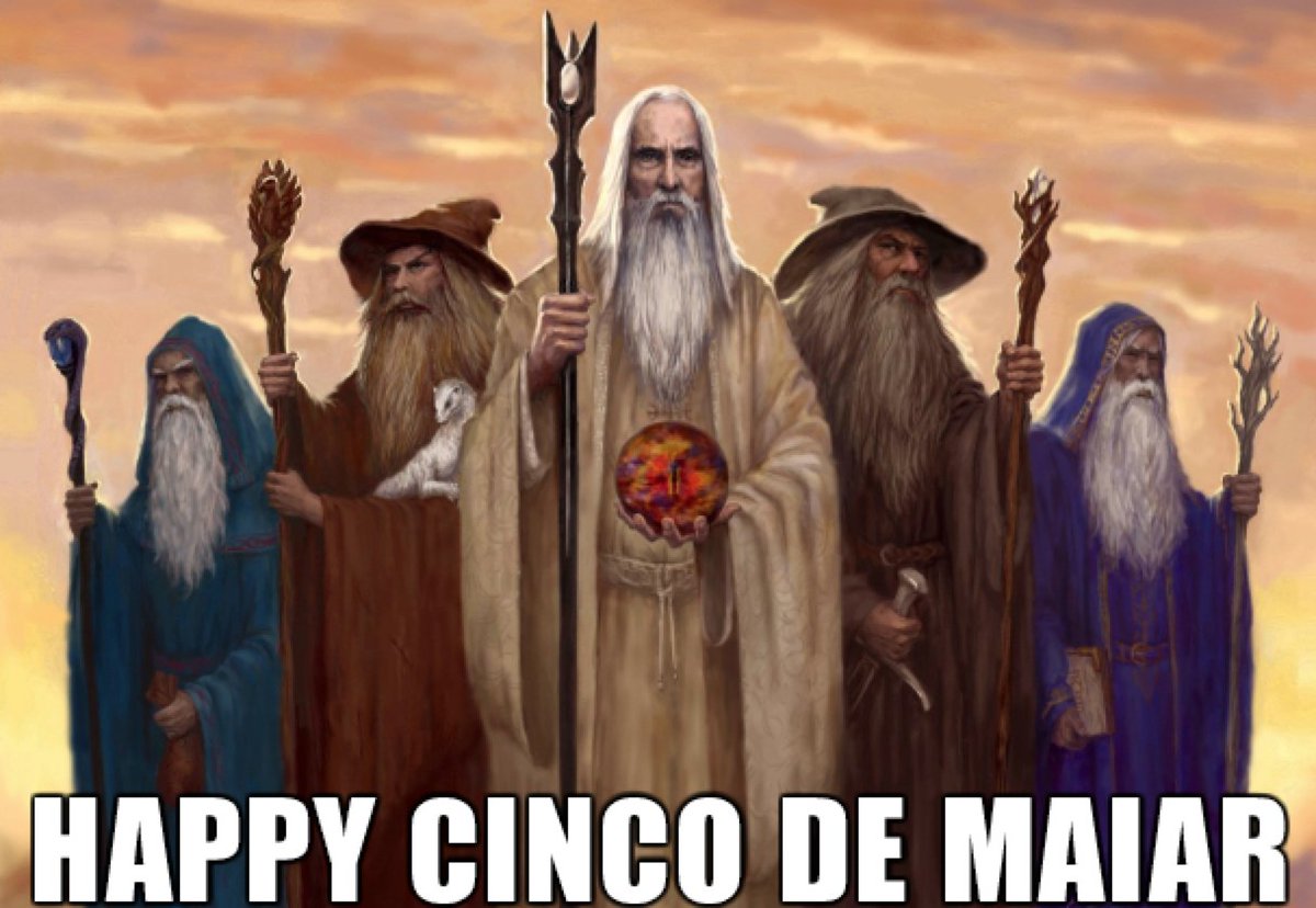 Happy Cinco de Maiar to all who celebrate. (And also Cinco de Mayo!)