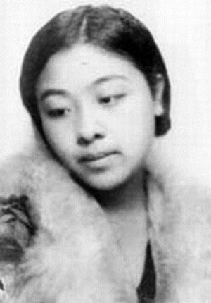 Chinese writer Ding Ling (1904-1986)