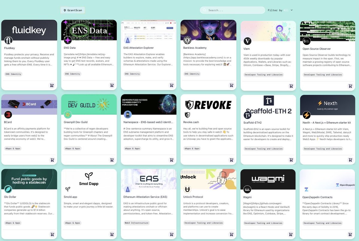 I just donated on @gitcoin round 20 ✨ Favorite projects 👌 @fluidkey @smoldapp @OSObserver Nexth (@wslyvh) Projects powering @BanklessAcademy 💜 @eas_eth 🔜 @OpenZeppelin @RevokeCash @glodollar wagmi/Viem (@wevm_dev) ENS Data (@pugson) 🙏 Full list 👇 explorer.gitcoin.co/#/collections/…