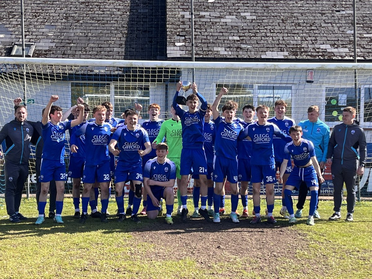 2023-24 is a season which will be remembered for a very long time, with seven members of the squad having come right the way through the @HCAFCAcademy system before winning the league title in some style, led superbly by Steve Batty and his coaching staff. Be proud, lads 💙