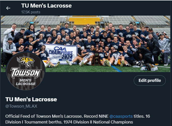 Towson_MLAX tweet picture