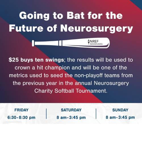 Batter up! Head to the NeuroHub today for your last chance play in the Wiffle Ball Contest.