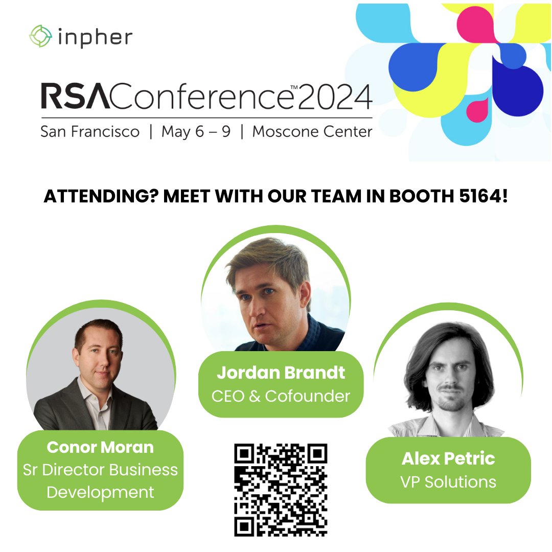 See you tomorrow at the RSA Conference in booth 5164! Scan the code below to book some time with us or simply stop by the booth to learn more about our latest data privacy solutions. hubs.li/Q02w2-9F0 See you there!
