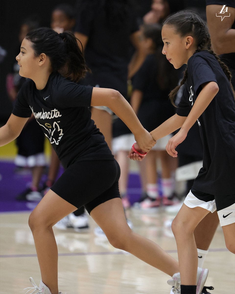 In honor of Gigi's 18th Birthday, the Mamba Mambacita Foundation hosted 180 young hoopers at the UCLA Health Training Center for an unforgettable skills academy. #PlayGigisWay