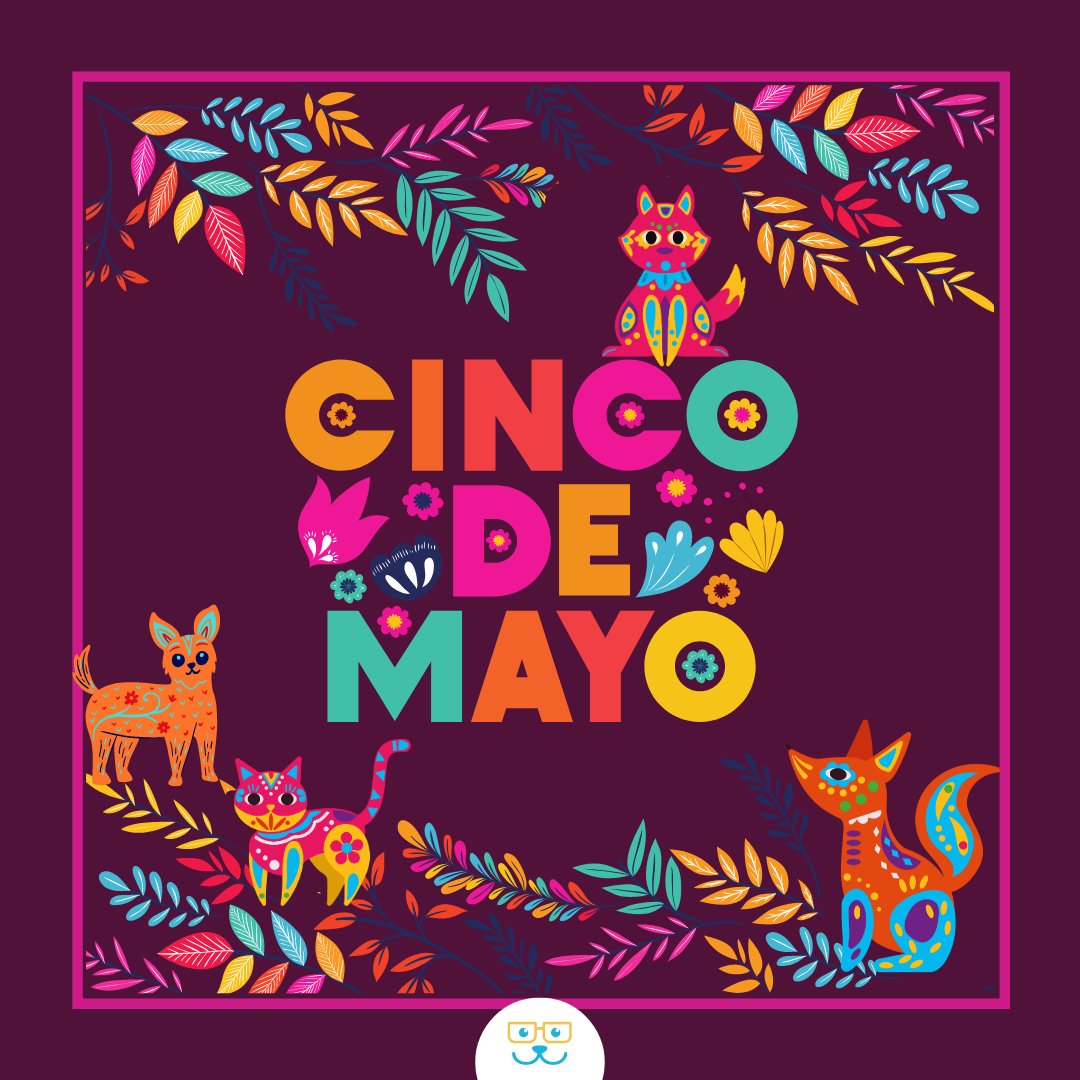 Let's PAW-ty like there's no mañana! 🎉🌮 Happy Cinco de Mayo to all our pet-loving amigos! May your day be filled with fun, fiesta, and furry cuddles! 💃 #vieravet #CincoDeMayo #PetFun