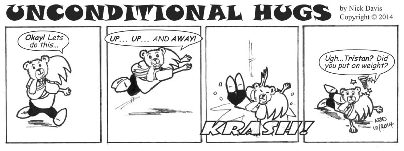 A fun Unconditional Hugs cartoon strip for National Cartoonist Day 👍 
#NationalCartoonistDay #CartoonStrip #ComicStrip