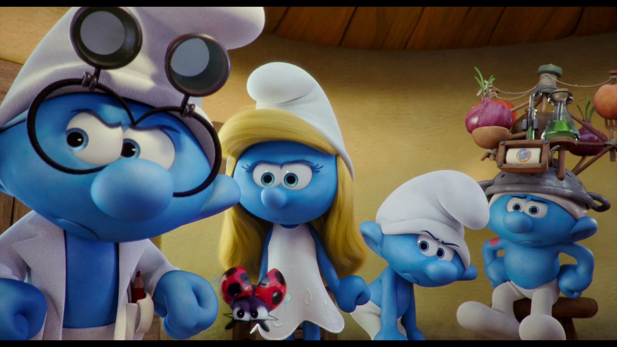 Paramount: *announces a new Smurfs movie*

Internet: I hope is better than the live-action movies.

SMURFS: The Lost Village: I am a joke to you?