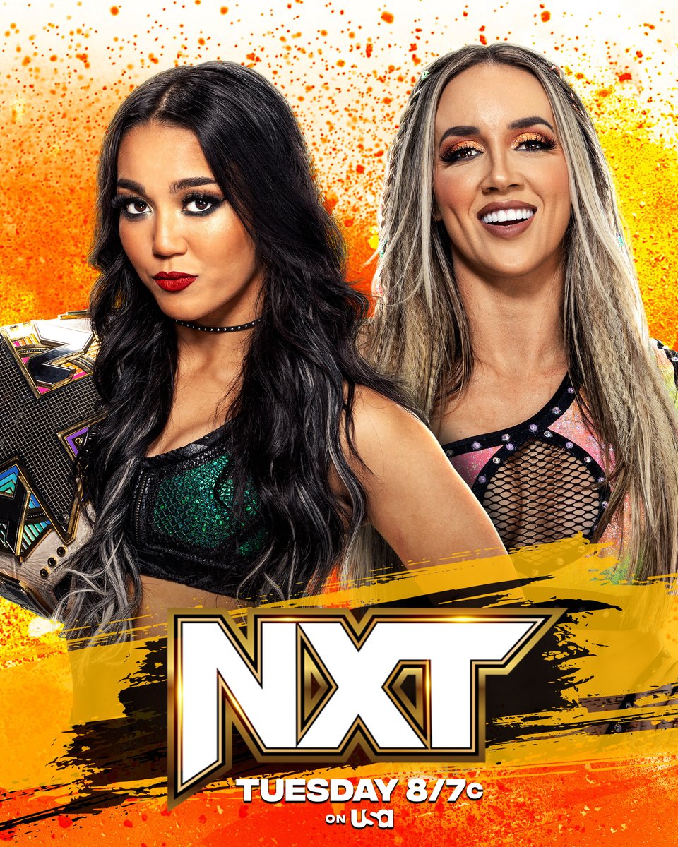 .@roxanne_wwe puts her NXT Women's Championship on the line when she faces the one and only @ImChelseaGreen THIS TUESDAY on #WWENXT! 📺 8/7c on @USANetwork