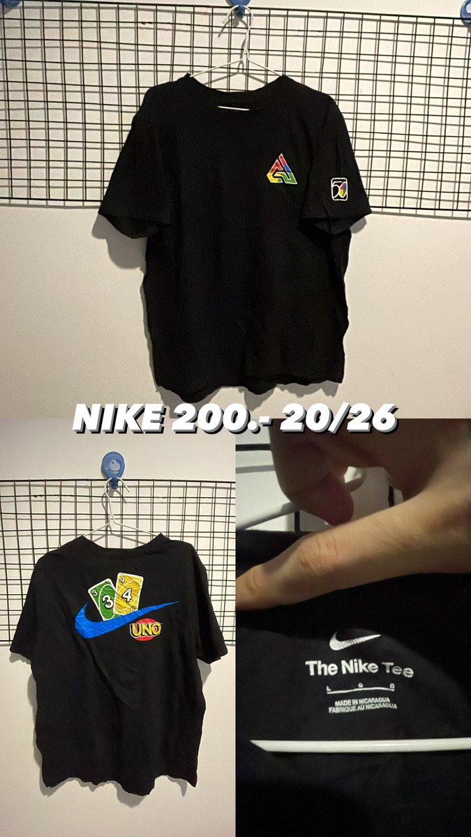 🔥 NIKE แท้ ไซส์ L 20/26
.
📦 200.- รส.
.
❌ ไม่มีตำหนิ ⚠️ เสื้อมือสอง

#เสื้อ #เสื้อมือสองสภาพดี #เสื้อผ้ามือสอง #เสื้อผ้า #เสื้อผ้าแฟชั่น #เสื้อผ้าราคาถูก #เสื้อแบรนด์เนมมือสอง #ไนกี้ #เสื้อไนกี้ #nike