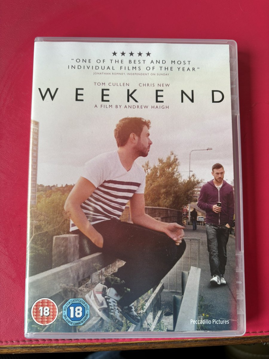 Dernier achat et film de ce soir #Weekend #AndrewHaigh