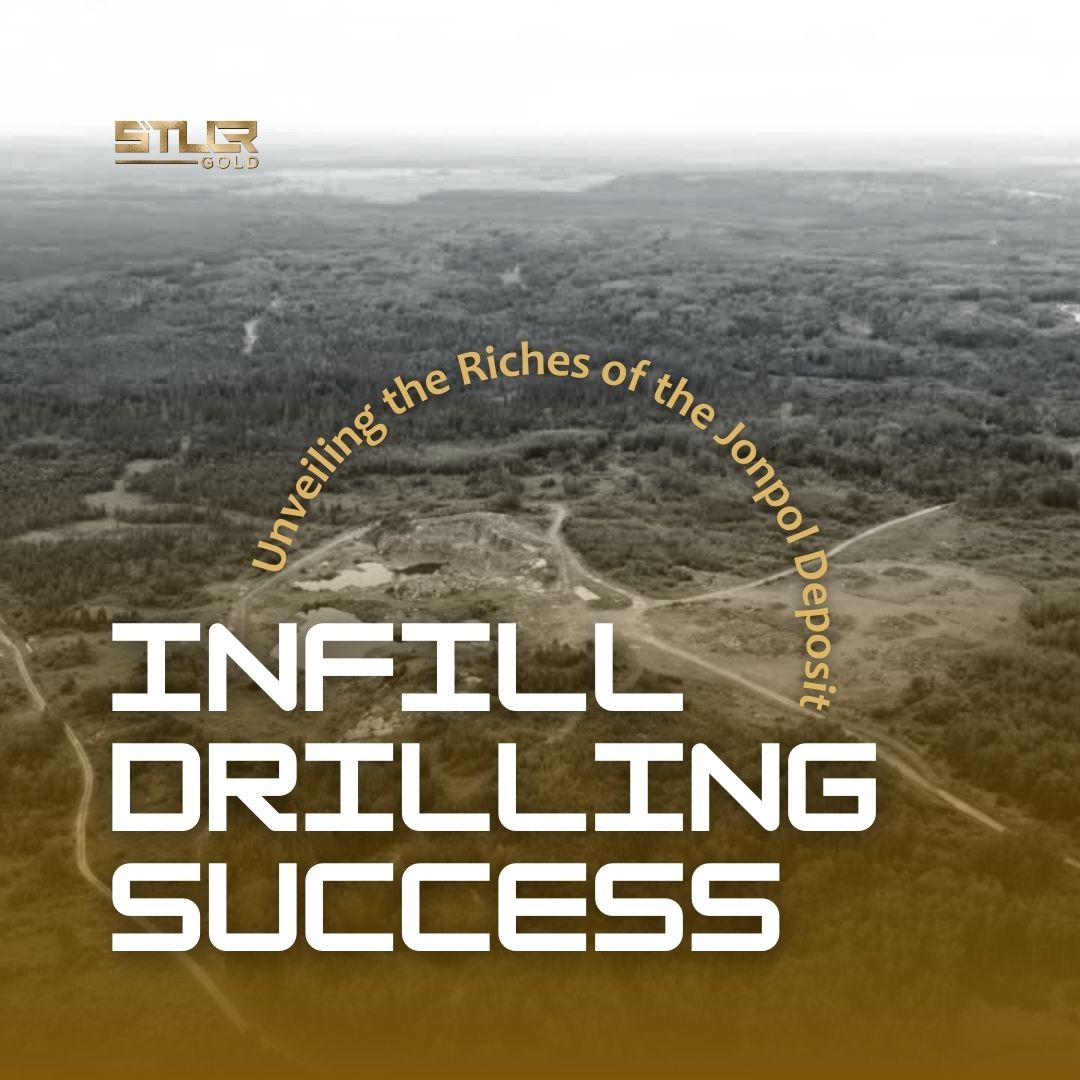 STLLR Gold’s Tower Gold Project infill drilling continues to confirm mineralization at the Jonpol Deposit. Learn more: bit.ly/3vWFvgH

#gold #goldmining #timmins #nwt #goldrush #goldstocks #investment #goldinvesting #goldinvestment #mining #canada $STLR.TO $STLRF $O9D