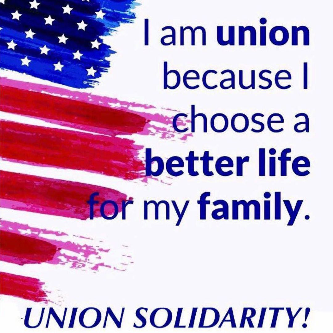 Life is better in a #Union! #1u #UnionProud
