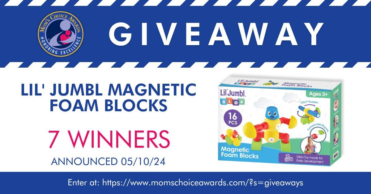 🌟 #GIVEAWAY ALERT! 🌟 Get ready to ignite your child's creativity with the award-winning 'Lil’ Jumbl Magnetic Foam Blocks'!🎉 Develop #cognitiveskills, #motorskills, & have endless fun! Enter for a chance to win 1 of 7 sets!

👉Enter here: buff.ly/44mwHgU