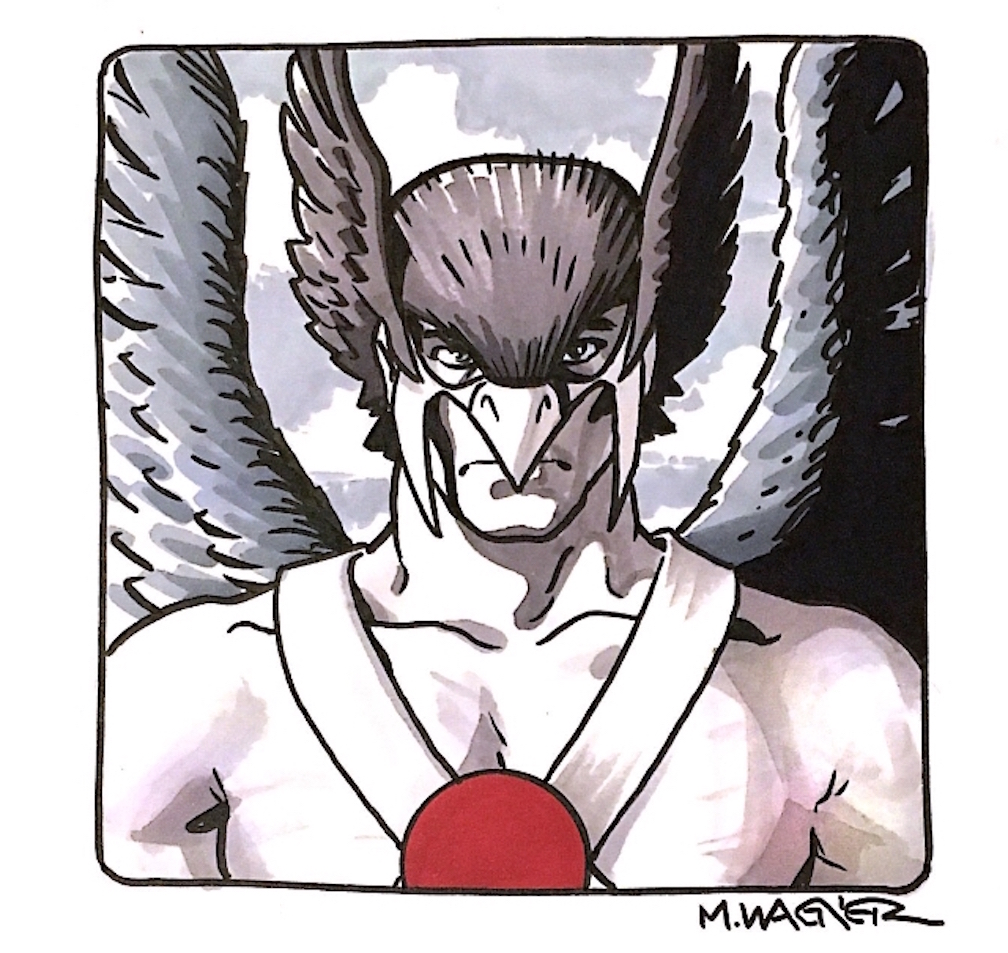 Hey gang...our weeklong tribute to #JusticeSocietyofAmerica continues.  Next up...Carter Hall, the Hawkman!