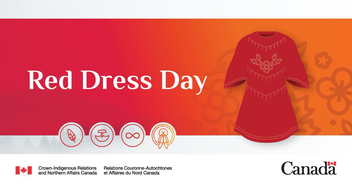 Today, May 5th, we pause to recognize Red Dress Day - a day of remembrance to pay respect to Missing and Murdered Indigenous Women, Girls and Two-Spirit People. Acknowledge the past, embrace dialogue & reconciliation for the future.