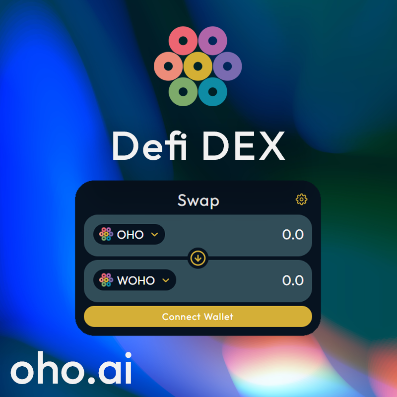 OhoBlockchain's tweet photo. 7/16 Because Oho has its own DeFi DEX - Oho Swap.

Everyone can easily buy $OHO Coin, or swap it with an OSC-20 Token and OHO USDT (OUSDT) at https://t.co/SkozLk6IjH.

#oho $oho #ohoblockchain #ohoswap https://t.co/NpmPyfQGUl