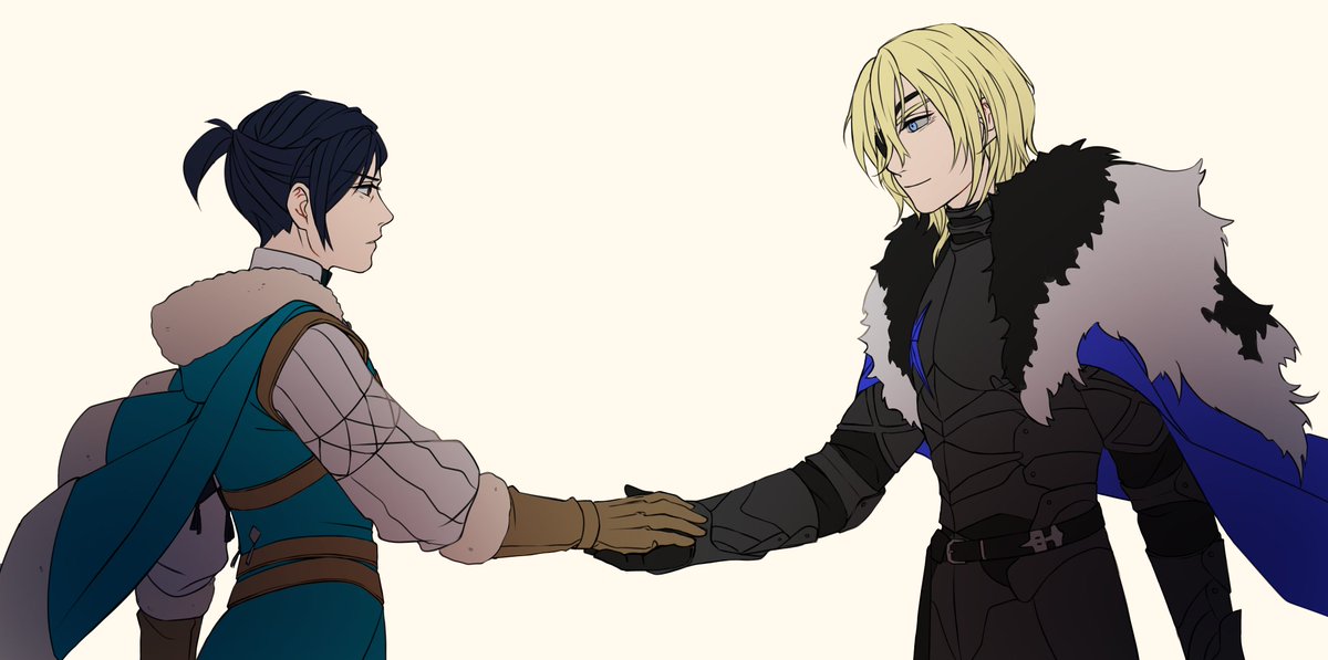 Everything I drew for dimilix week promo (but slightly edited).