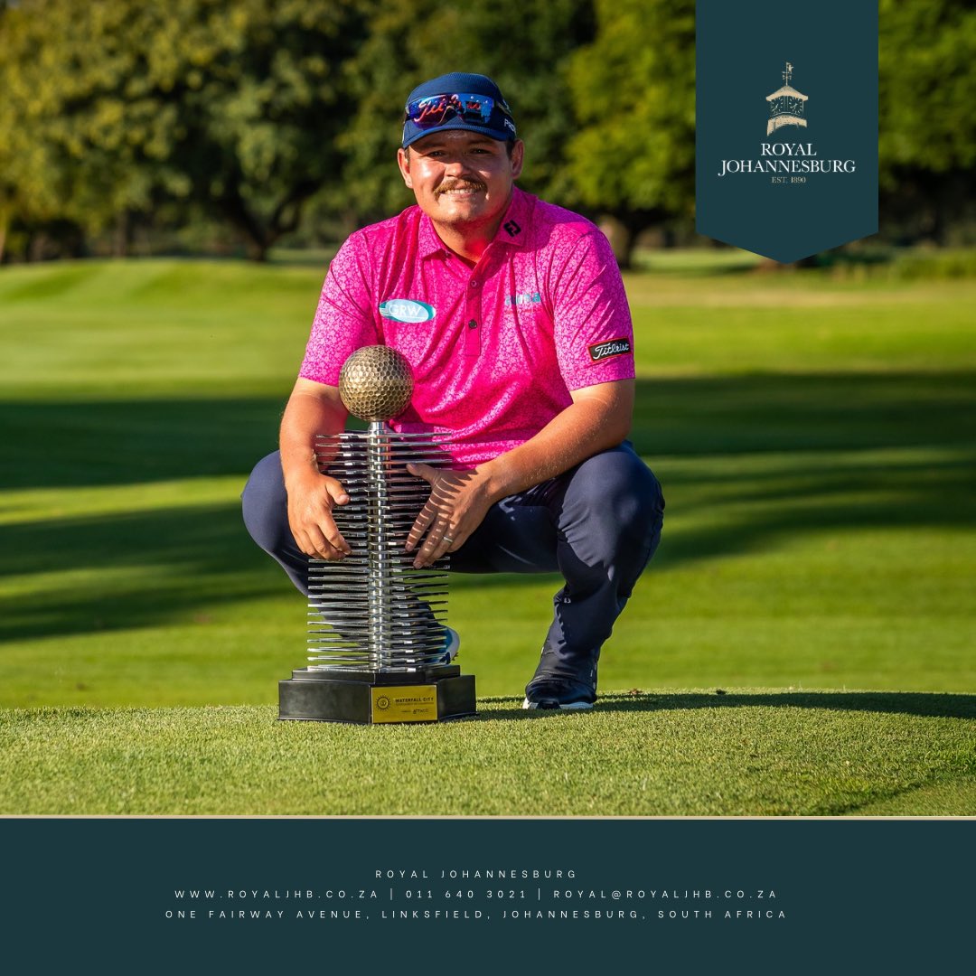 It was an honour for Royal to host this unique tournament, which showcased the very best of golf in South Africa, may it grow from strength to strength! Congratulations to Louis Albertse on winning the season opening Waterfall City Tournament of Champions powered by Attacq. 🏆