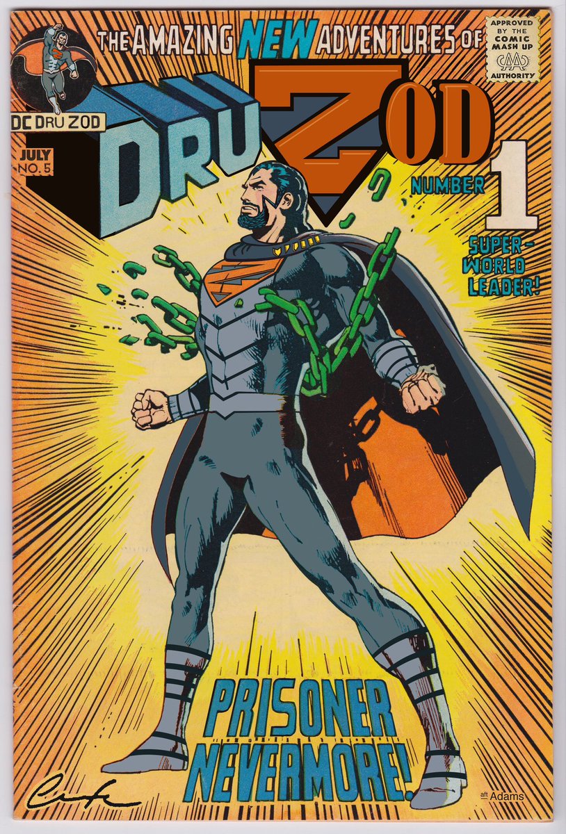 this week @DCOfficial #KneelBeforeZod 5 #GeneralZod of #NewKandor #breaksHisChains but links up with the #strengthInNumbers provided by his new #LegionOfZod! @danmcdaid #JoeCasey @DavidBaronCMX