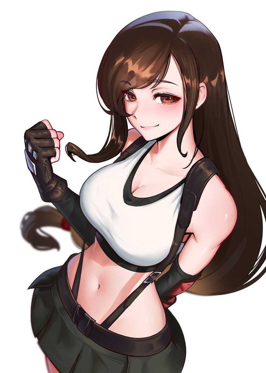 Late Happy Birthday Tifa!! 🥳🎂
trying some different style 🤔
 #TifaWeek2024 #FF7R #FF7 #TifaLockhart