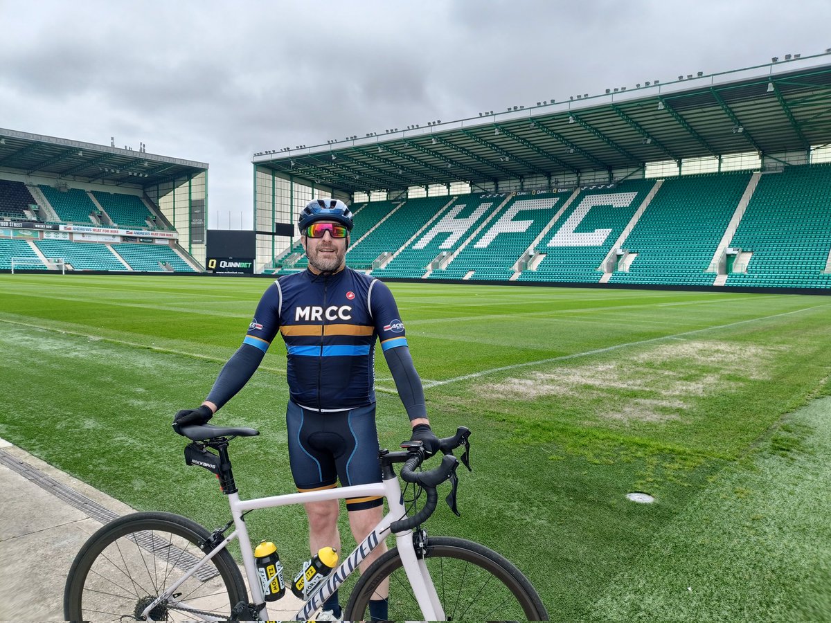 Cracking ride from Hampden to ER for the David Gray testimonial year of events cycle, raising money for Team United who help kids with autism, ADHD and other neurological conditions play football in a safe environment 💚💚