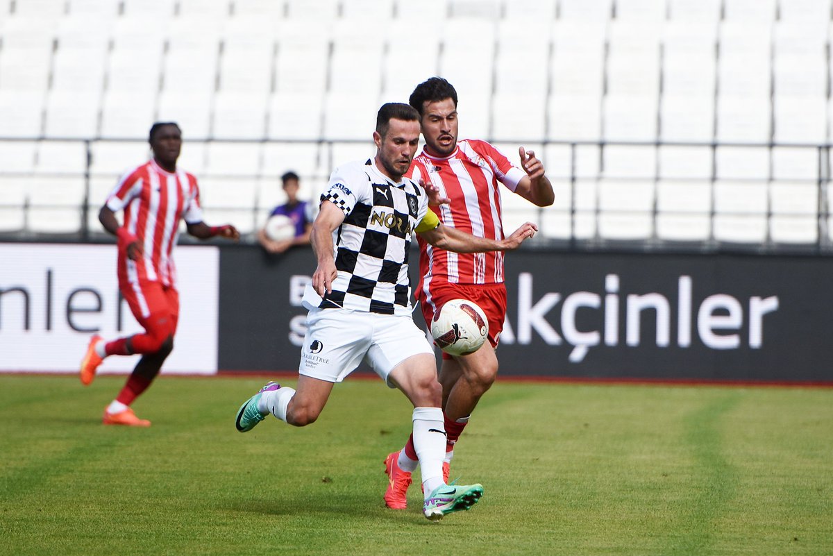 Trendyol 1. Lig'in 33. hafta maçında Manisa FK, sahasında Boluspor'u 1-0 mağlup etti. ⚽️ 4' Sandro Lima