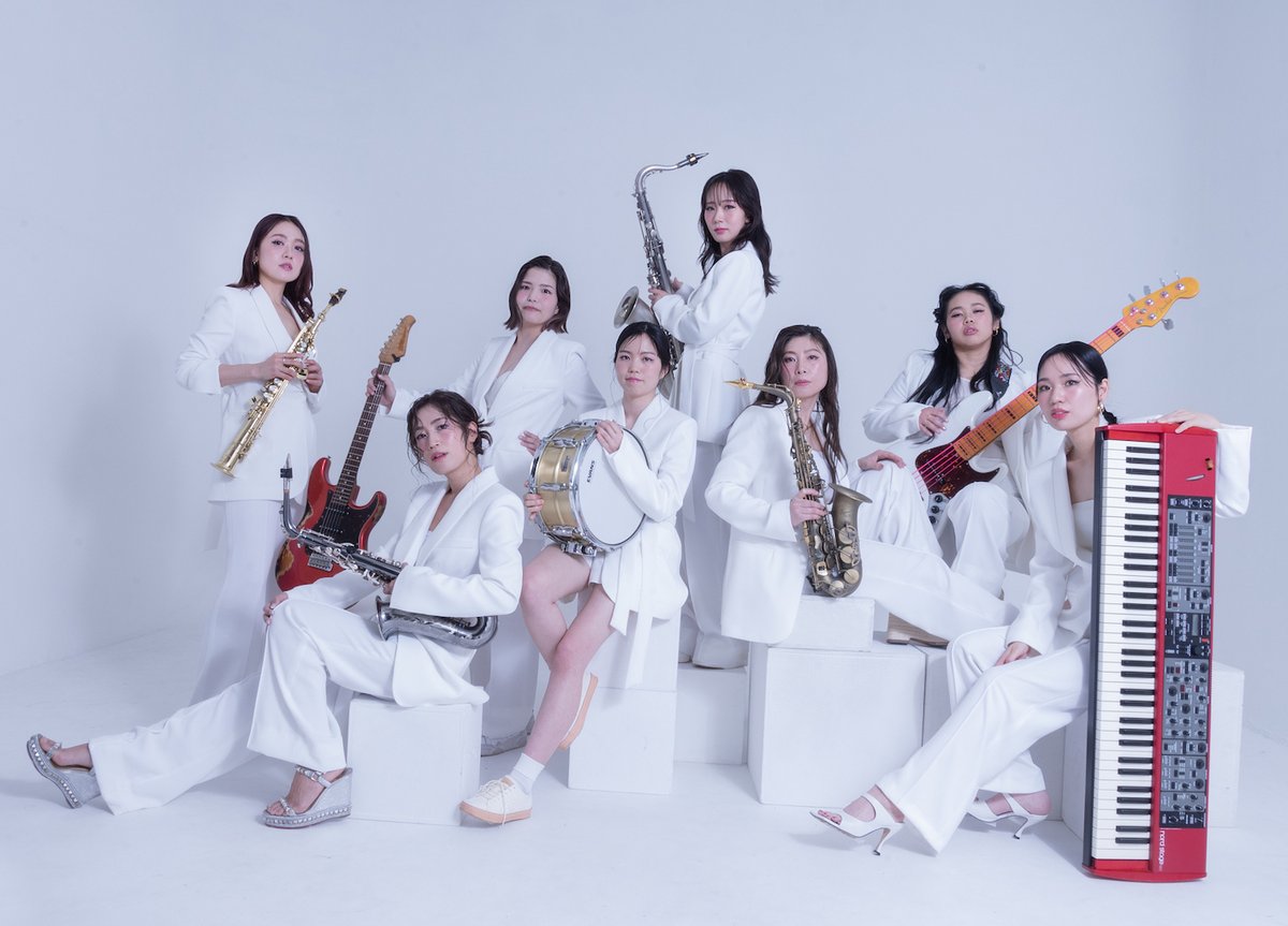 【前売券発売中】
THE JAZZ AVENGERS LIVE 2024
~8 STEPS~ in KOZA

ジャズやファンク、フュージョンをベースにした
新しい世代の煌びやかなサウンドを
日本を代表する８人の女性ミュージシャンが響かせる。

新作「8 STEPS」は5/8発売！

9/8（日）ミュージックタウン音市場
otoichiba.jp/event/240908th…