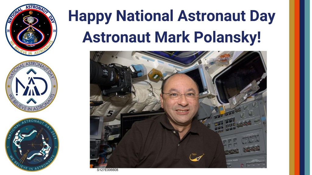 #HappyNationalAstronautDay to #Astronaut Mark Polansky!

A proud Boilermaker, @Astro_127 flew as the PLT on STS-98 & CDR on STS-116 & 127!

#WeBelieveInAstronauts @PurdueAeroAstro @LifeAtPurdue #BoilerUp @usairforce @aiaa