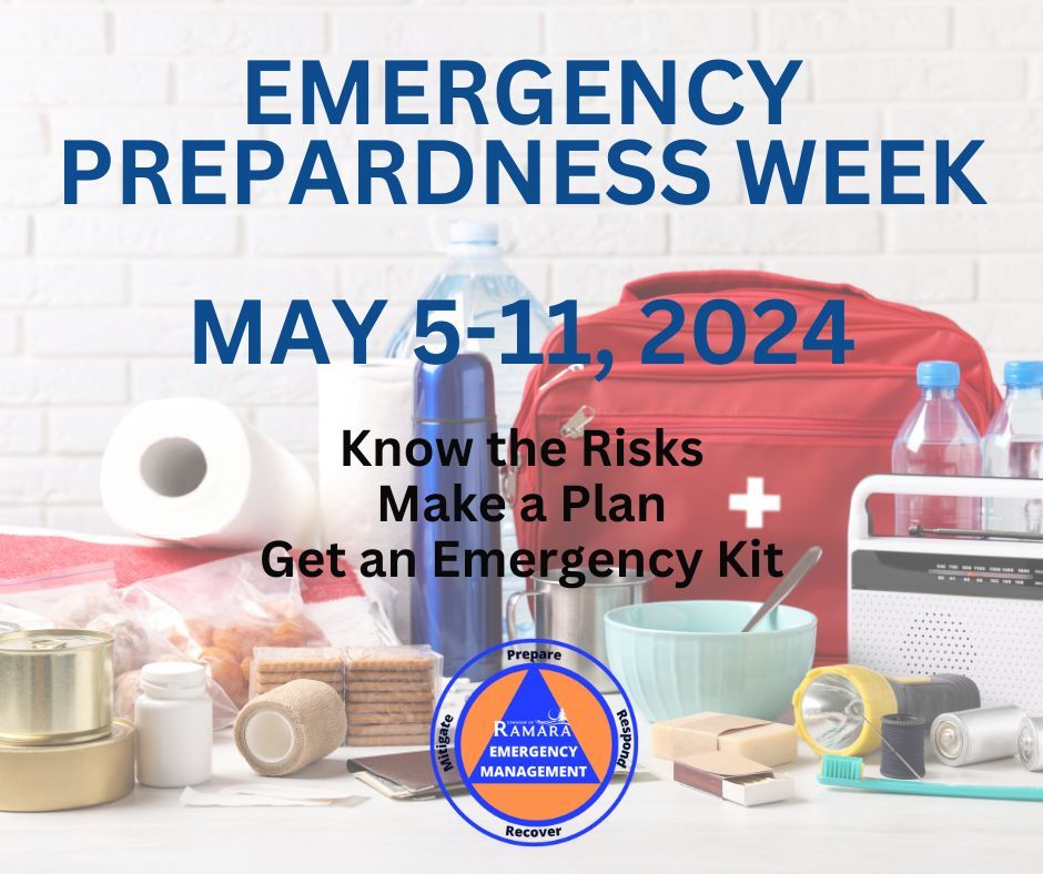 It's Emergency Preparedness Week! 

Everyone has a role to play in an emergency. EP Week is an opportunity to take action to ensure you are prepared to protect yourself, your family and your community during an emergency. 

EPWeek2024 #ReadyforAnything