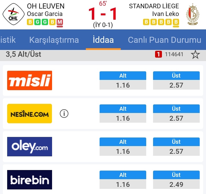 KILIÇLAR ÇEKİLDİ 🫵🏼

TOPLAM GOL 3.5 ÜST 🌹 
BOL ŞANS 🌠 

BEĞENİ VE TAKİP DESTEKLERİNİZİ BEKLİYORUM ♥️ 
#bahis
#canlıbahis 
#iddaa 
#iddaatahminleri