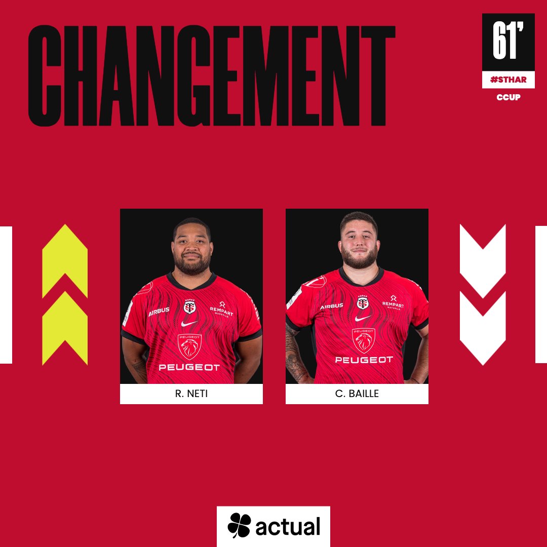 🔄 Changements ! -Sorties de Cyril Baille et Dorian Aldegheri -Entrées de Rodrigue Neti et Joel Merkler #STHAR