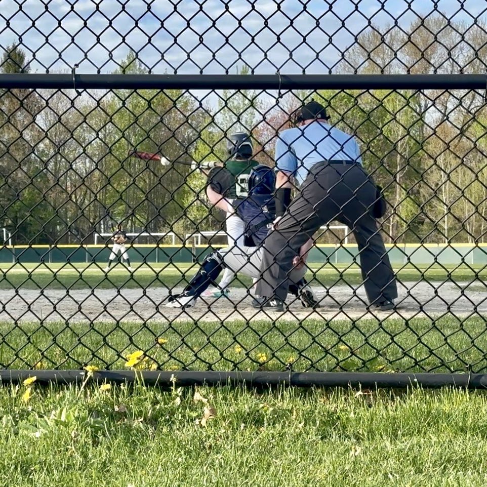 The ump at yesterday’s game worked his first Little League game in 1970 and told my son about seeing Mickey Mantle play 1B at the end of his career. Who knew playing catcher came with cool stories?