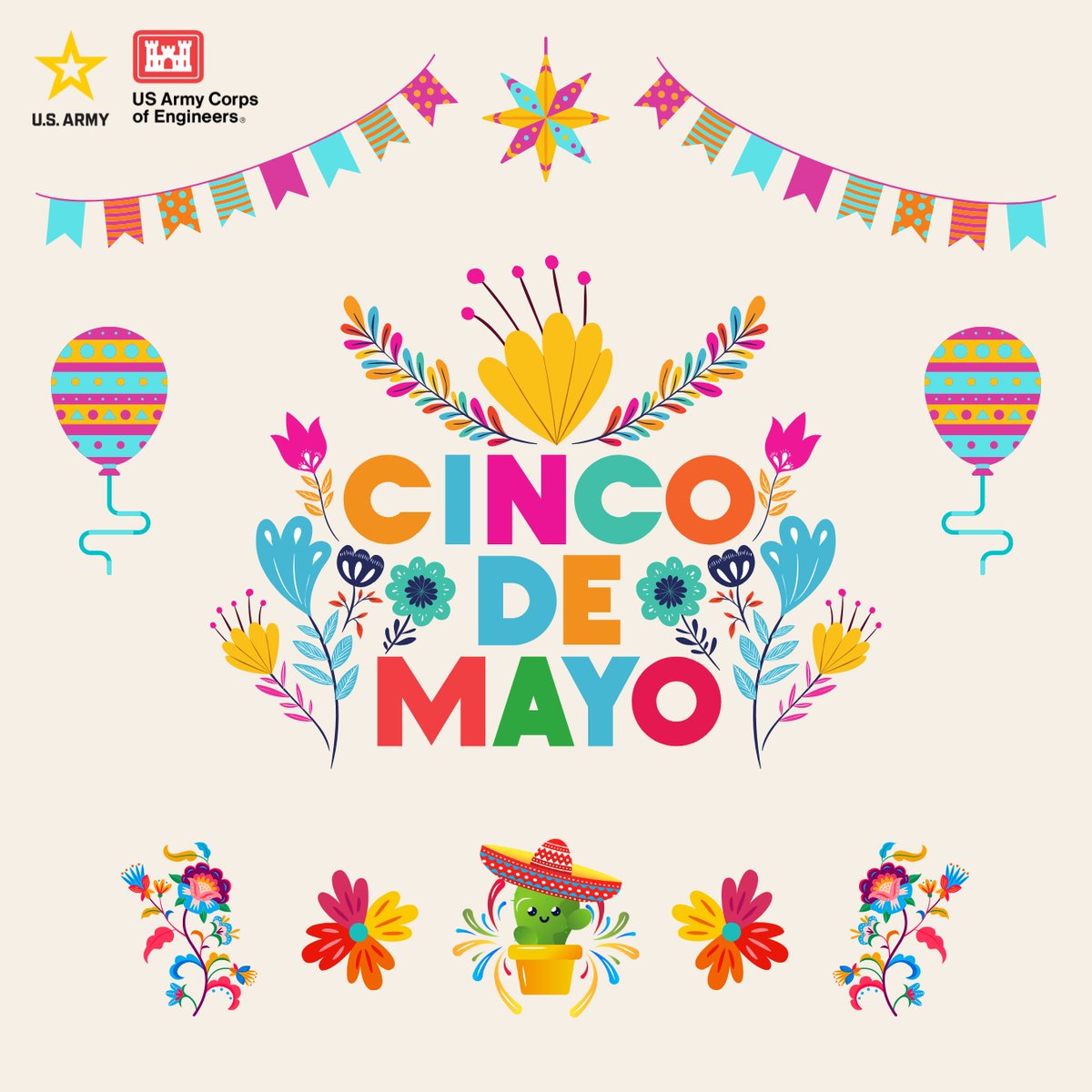 Happy Cinco de Mayo! Today we celebrate the rich culture, history, and traditions of Mexico. Wishing you all a vibrant and joyous celebration! #CincodeMayo #VivaMexico 🎉