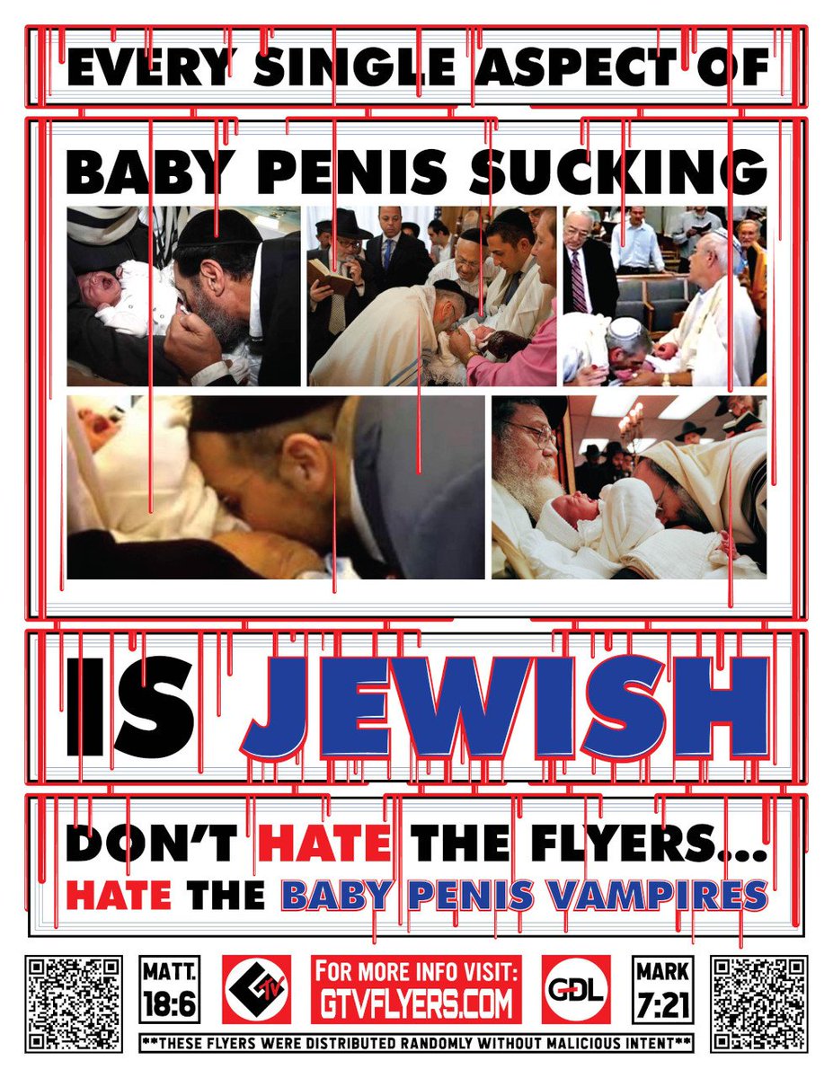 Just remember, while you 'celebrate' Jews this month, you're actually celebrating them molesting infants with their mouths. 
#JewishHeritageMonth #BabypenisVampires #expelThem