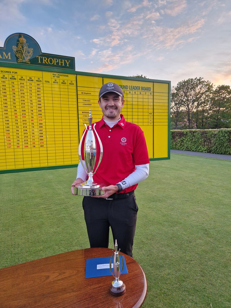 The 58th Lytham Trophy 🏆 A fantastic 3 days with a worthy winner, Will Hopkins, being crowned champion following a dramatic 3 hole play-off Thanks go to all the volunteers and staff at the Club who make the event happen We look forward to the 59th edition ❤️