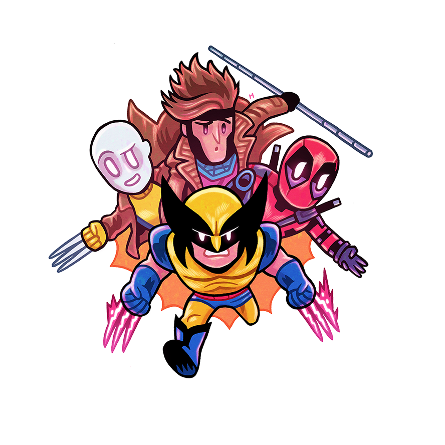 「Last chance to pick up anything before m」|Dan Hippのイラスト